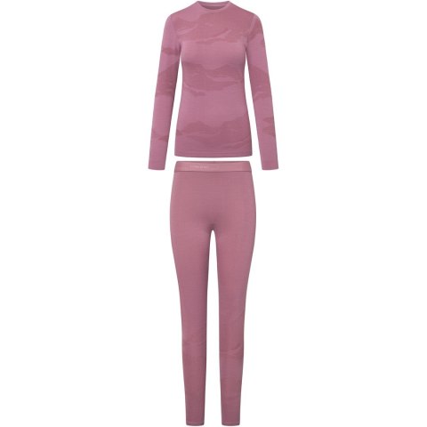 Bielizna termoaktywna damska VIKING Gasher Merino Lady Set rozmiar M, różowa