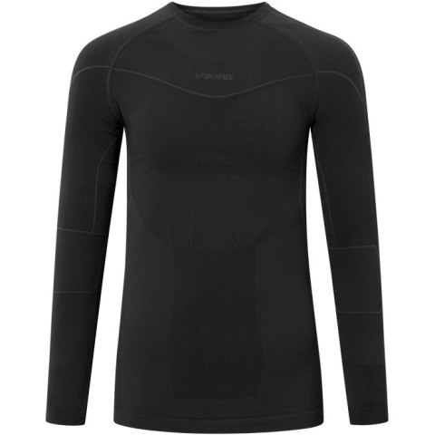 Bielizna termoaktywna męska VIKING Gary Longsleeve Bamboo rozmiar L, czarna