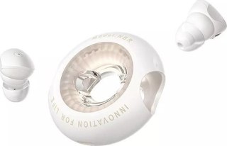 Bezprzewodowe słuchawki douszne Vention Donut-Shaped BT 5.3 IPX4 białe