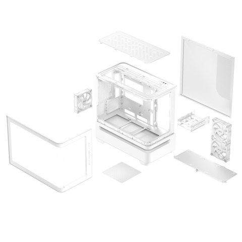 Obudowa ASUS PRIME AP202 TG ARGB WHITE