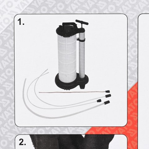 Odsysarka ręczna 9L YT-07087 YATO