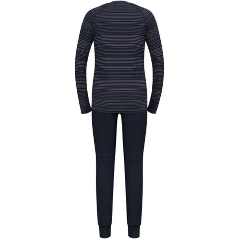Bielizna termoaktywna - zestaw Odlo Set ACTIVE WARM Special Set roz. M Granatowa