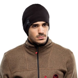 Czapka Buff Merino Lightweight, solid black