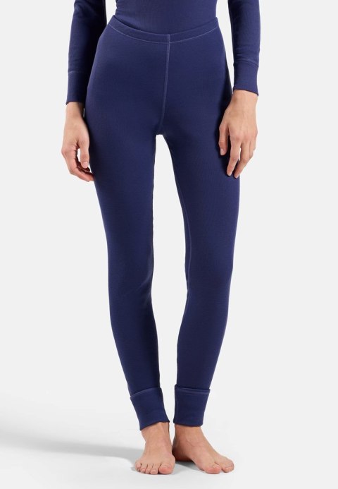 Spodnie termoaktywne damskie Odlo BL BOTTOM Active Warm Long rozmiar S, niebieskie