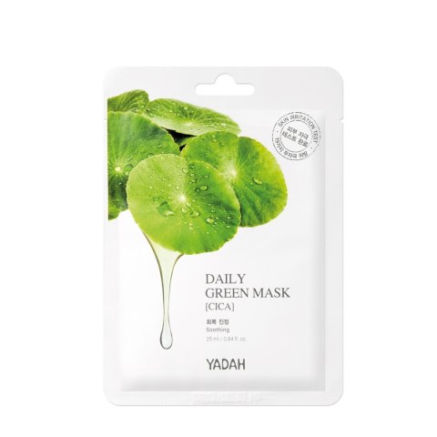 YADAH Daily Green Maska w płachcie Cica 25 ml
