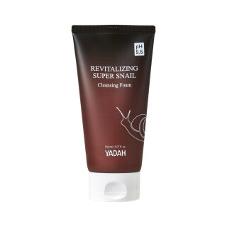 YADAH Revitalizing Super Snail Oczyszczająca pianka do twarzy ze śluzem ślimaka 150 ml