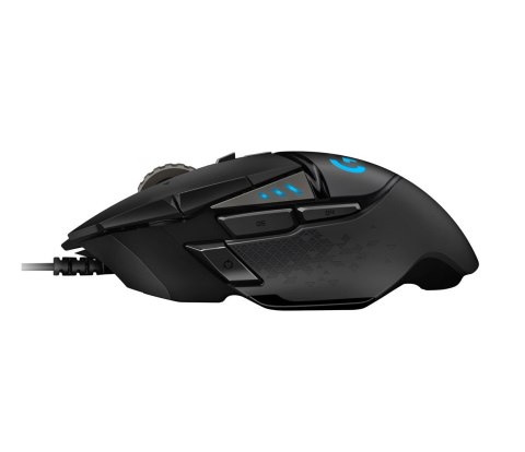 Mysz Logitech G502 Hero 910-005470 (optyczna; 16000 DPI; kolor czarny)