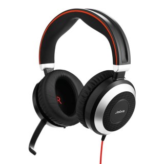 Słuchawki nauszne przewodowe Jabra Evolve 80 UC Stereo