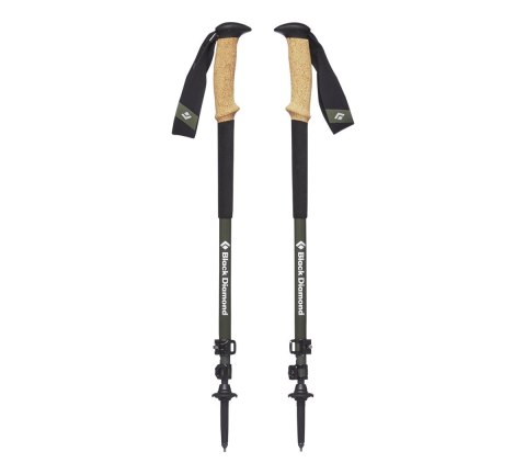 Kije trekkingowe Black Diamond Alpine Carbon Cork 63-130cm, tundra