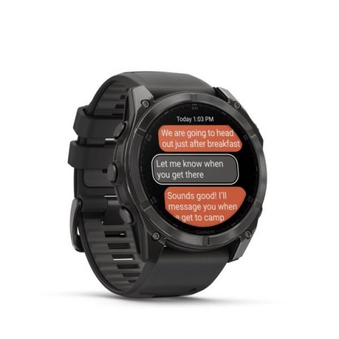 Zegarek Garmin Fenix 8, 51mm AMOLED czarny