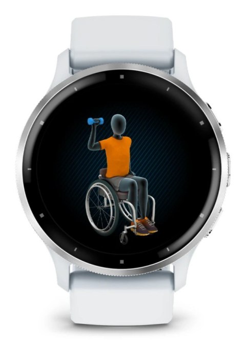 Zegarek sportowy Garmin Venu 3 AMOLED 45mm Biały