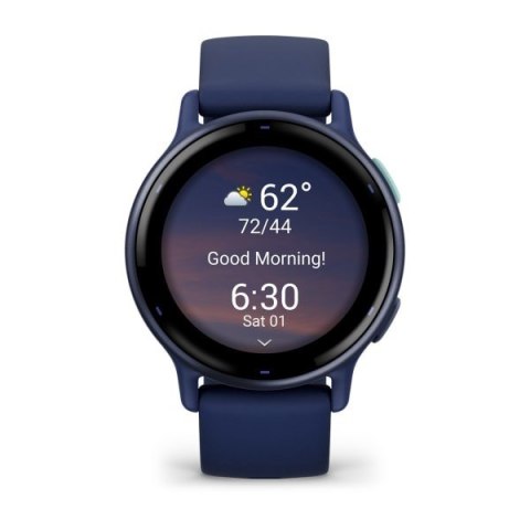 Zegarek Garmin Vivoactive 5, 42mm AMOLED niebieski