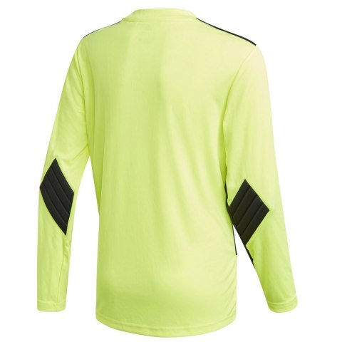 Bluza bramkarska dla dzieci adidas Squadra 21 Goalkeeper Jersey Youth czarno-limonkowa GN5794