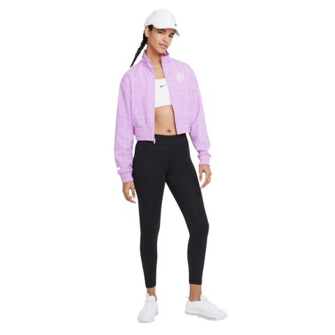 Legginsy damskie Nike NSW Essentials 7/8 MR czarne CZ8532 010 Legginsy damskie Nike NSW Essentials 7/8 MR czarne CZ8532 010