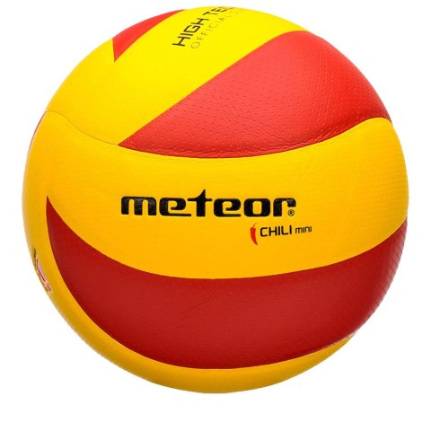 Piłka siatkowa Meteor Chili Pu Mini żółto-czerwona 10065 Piłka siatkowa Meteor Chili Pu Mini żółto-czerwona 10065