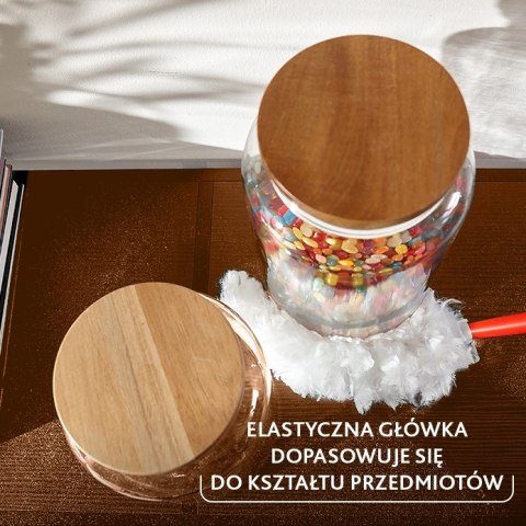 Miotełka do kurzu Vileda z krótką rączką + 2 wkłady Flex&Catch