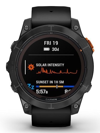 Zegarek Garmin Fenix 7 Pro Solar, 47mm czarny