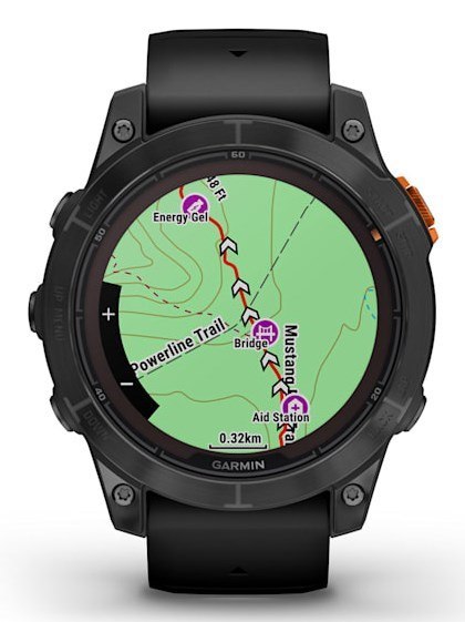 Zegarek Garmin Fenix 7 Pro Solar, 47mm czarny