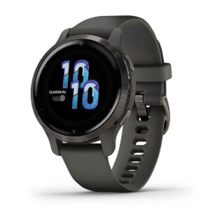 Zegarek sportowy Garmin Venu 2S AMOLED 40mm Grafitowy