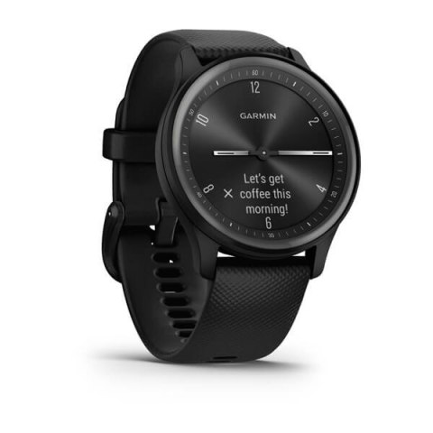 Zegarek sportowy Garmin Vivomove Sport OLED 40mm Czarny