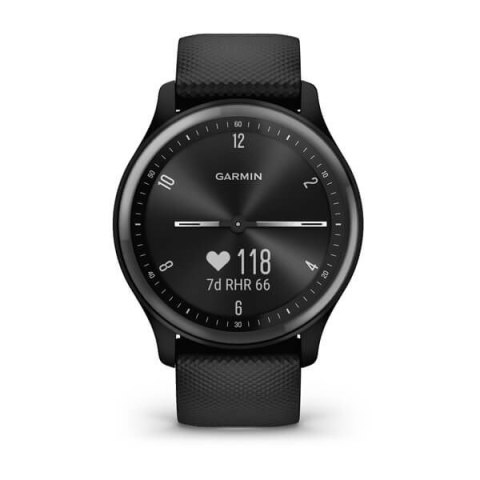 Zegarek sportowy Garmin Vivomove Sport OLED 40mm Czarny