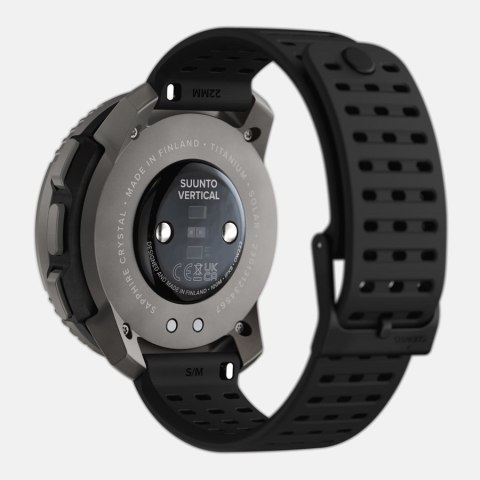 Zegarek sportowy Suunto Vertical Titanium Solar Black 49mm