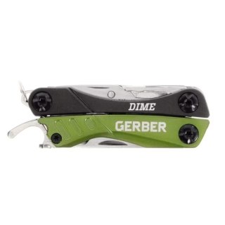 Multitool Gerber Dime, zielony