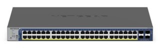 Switch Netgear GS752TXPv3 52p PoE 380W (PoE+: 48p) Managed Gigabit/10G
