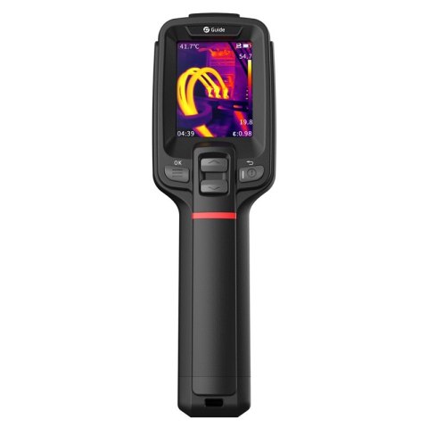 GUIDE SENSMART KAMERA TERMOWIZYJNA, IR 256X192, -20°C DO 550°C, FOV 25°×19°, LCD 2.4", LASER, 2MP, PAMIĘĆ 16GB, WI-FI, E2+