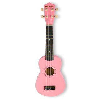 SUPRIMO UK21 SET PK - Ukulele sopranowe 21" różowe