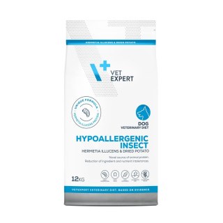 VetExpert Veterinary Diet Hypoallergenic Insect dog 12kg (WYPRZEDAŻ)
