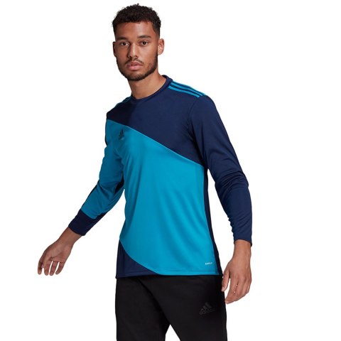 Bluza bramkarska męska adidas Squadra 21 Goalkeeper Jersey niebiesko-granatowa GN6944 Bluza bramkarska męska adidas Squadra 21 Goalkeeper Jersey niebiesko-granatowa GN6944