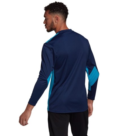 Bluza bramkarska męska adidas Squadra 21 Goalkeeper Jersey niebiesko-granatowa GN6944 Bluza bramkarska męska adidas Squadra 21 Goalkeeper Jersey niebiesko-granatowa GN6944