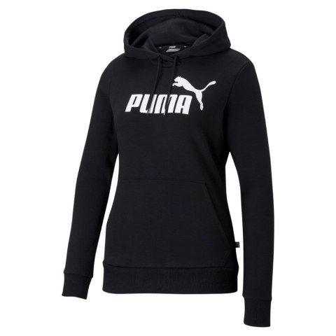 Bluza damska Puma ESS Logo Hoodie TR czarna 586791 01