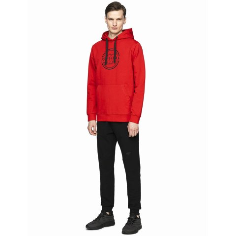 Bluza męska 4F czerwona H4L21 BLM015 62S Bluza męska 4F czerwona H4L21 BLM015 62S