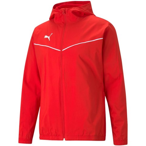 Kurtka męska Puma teamRISE All Weather Jacket czerwona 657396 01