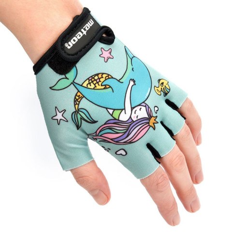 Rękawiczki rowerowe dla dzieci Meteor Mermaid Jr 26169-26170-26171 Rękawiczki rowerowe dla dzieci Meteor Mermaid Jr 26169-26170-26171