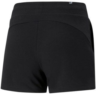 Spodenki damskie Puma ESS 4 Sweat Shorts TR czarne 586824 01