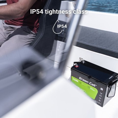 GREEN CELL AKUMULATOR LIFEPO4 CUBE 12AH 12V/12.8V 153.6WH LFPGC12V12AH