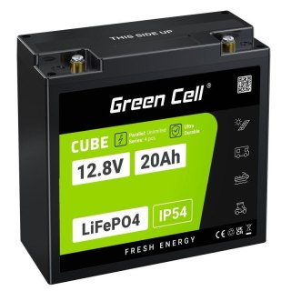 GREEN CELL AKUMULATOR LIFEPO4 CUBE 20AH 12V/12.8V 256WH LFPGC12V20AH
