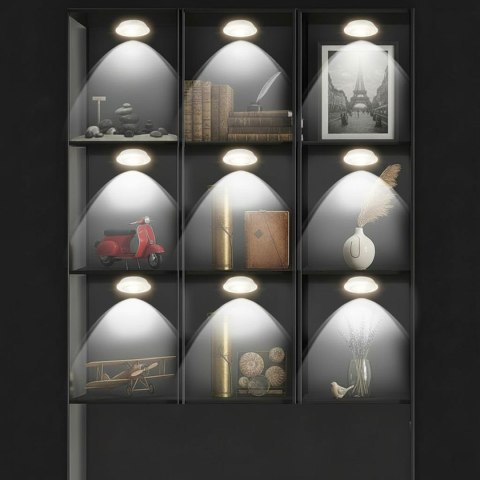 MACLEAN 6X LAMPKA LED NA BATERIE BEZPRZEWODOWA Z PILOTEM MCE165