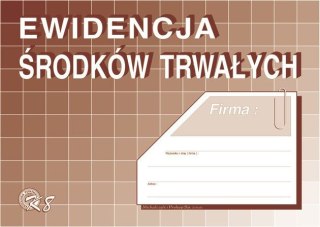 Druk Ewidencja środków trwałych A5 MICHALCZYK I PROKOP K-8U