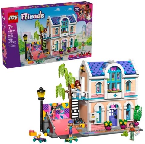 KLOCKI KONSTR LEGO 42687 FRIENDS DOM RODZINNY