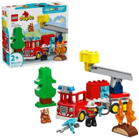 KLOCKI KONSTR LEGO 10473 DUPLO WOZ STRAZ Z FIG