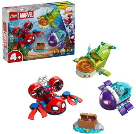 KLOCKI KONSTR LEGO 11207 SPIDEY PODWODNE POJAZDY