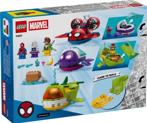 KLOCKI KONSTR LEGO 11207 SPIDEY PODWODNE POJAZDY