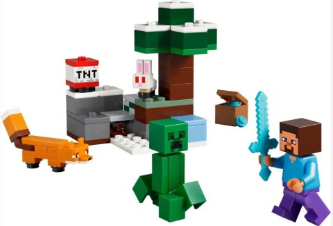 KLOCKI KONSTR LEGO 21583 MINECRAFT PRZYG STEVEA