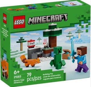 KLOCKI KONSTR LEGO 21583 MINECRAFT PRZYG STEVEA