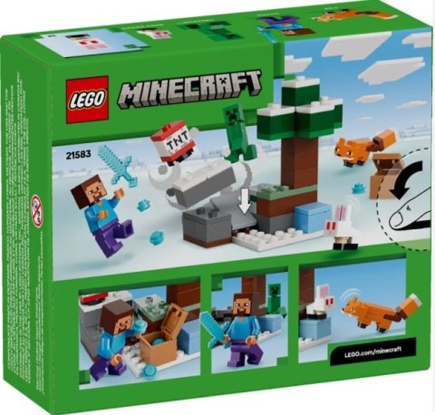 KLOCKI KONSTR LEGO 21583 MINECRAFT PRZYG STEVEA