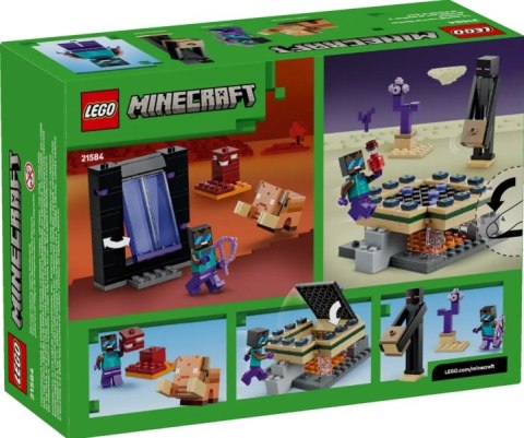 KLOCKI KONSTR LEGO 21584 MINECRAFT PODROZ PORTAL
